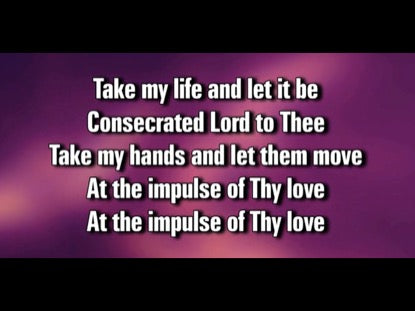 Take My Life And Let It Be