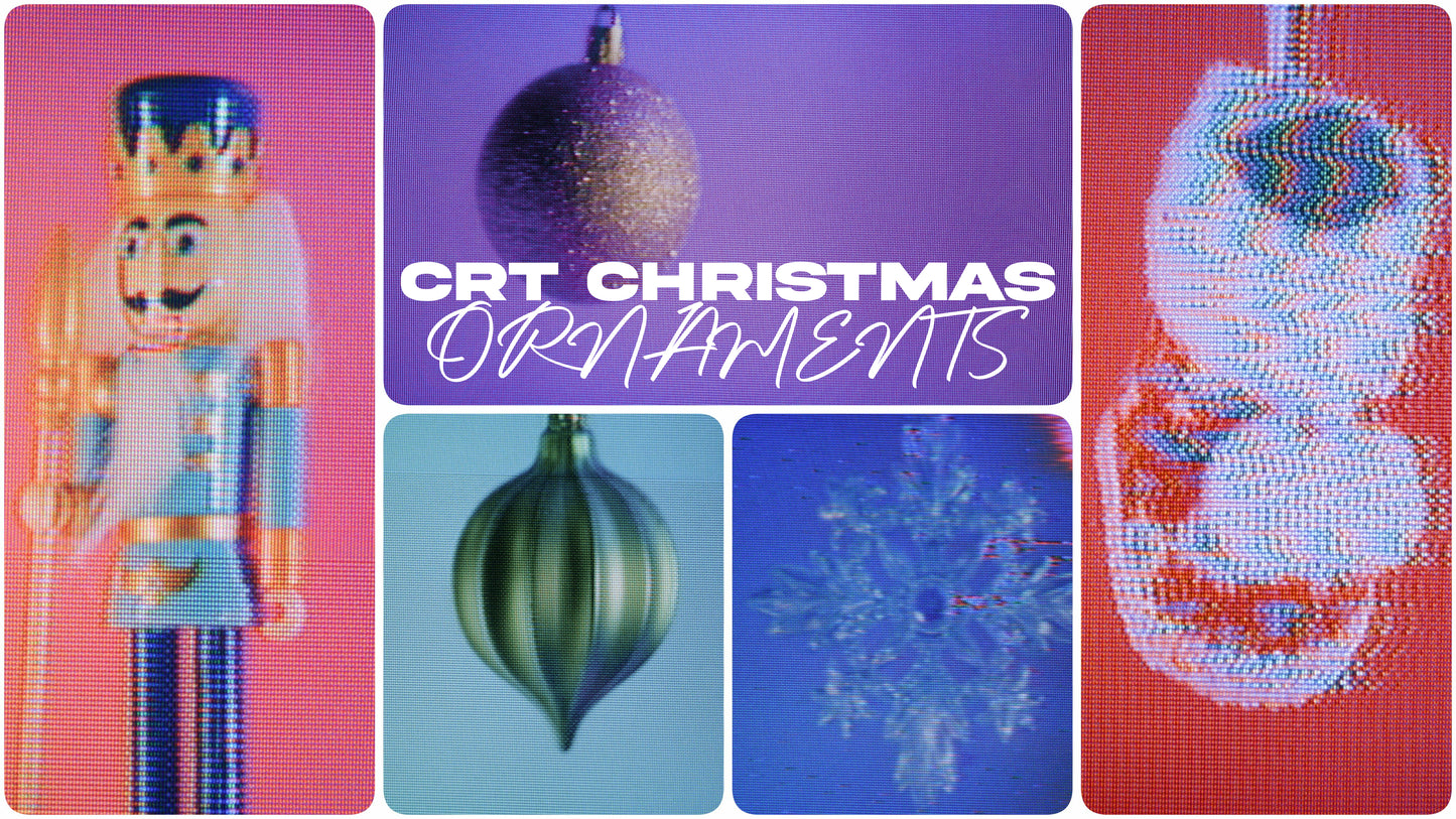 Crt Christmas Ornaments