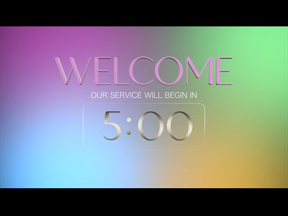 Calming Countdown Service