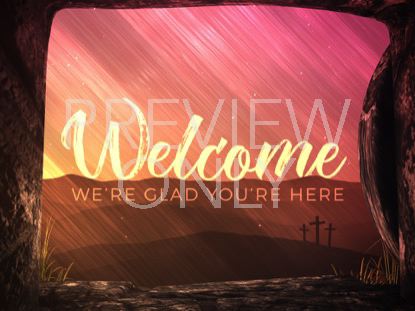 Vivid Fibers Easter Welcome