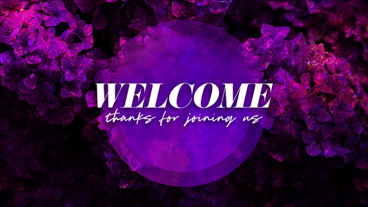 Floral Paint Welcome