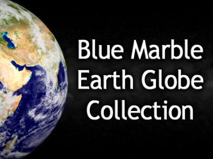 Blue Marble Earth Globe Collection