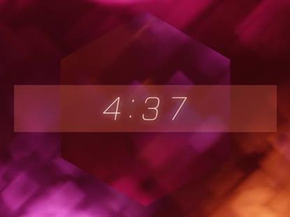 Bokeh Shapes Countdown