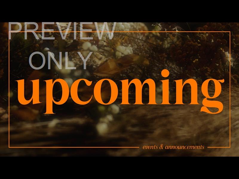 Flora Fall Upcoming Still