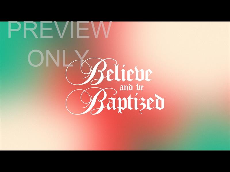 Christmas Gradient Baptism Still