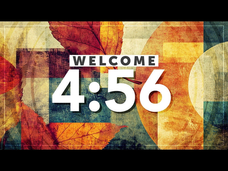 Fall Color Pattern Countdown