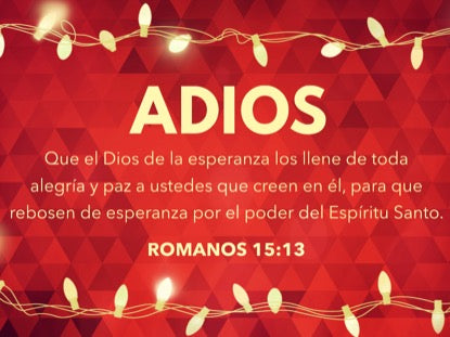 Dancing Lights Closing Motion - Spanish