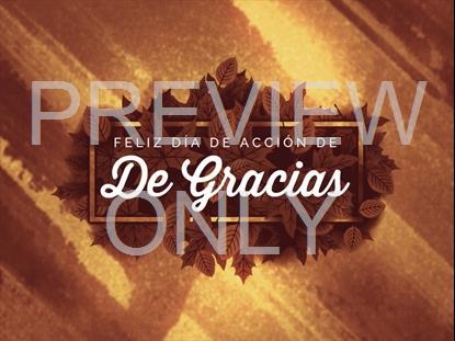 Harvest Gathering Thanksgiving Still Spanish