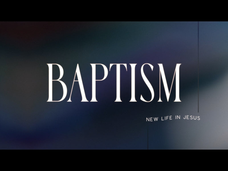 Never Alone Baptism