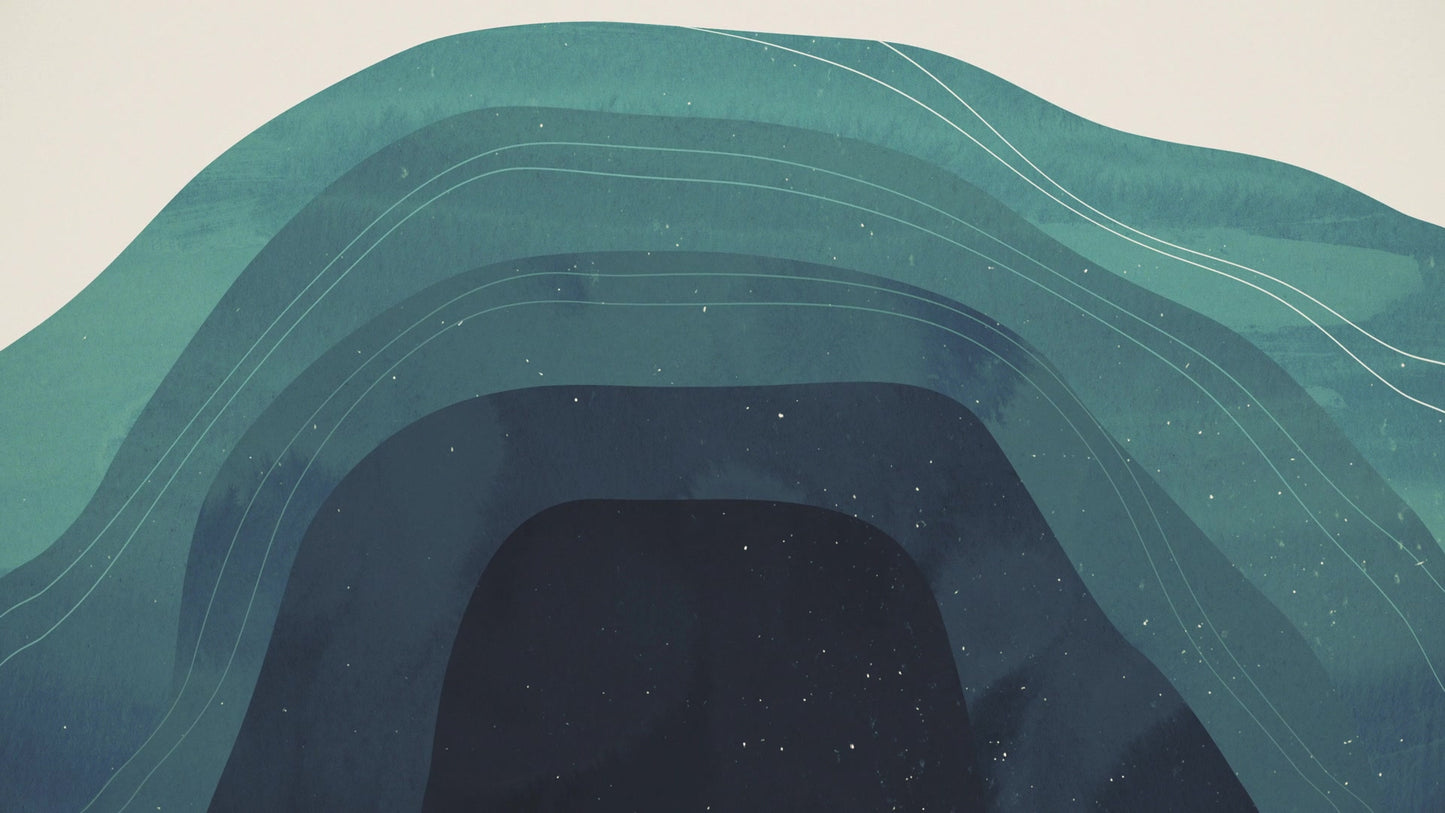 Holy Week Waves: Aqua