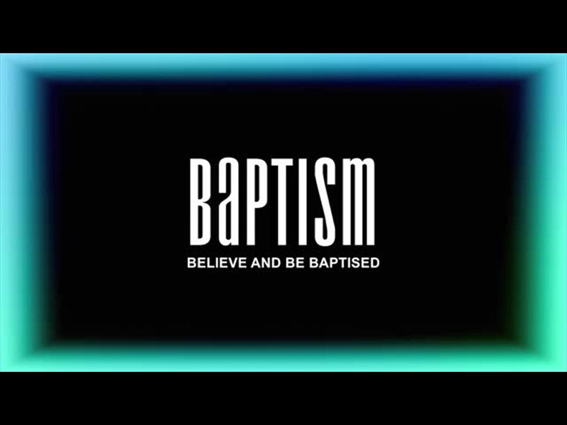Gradient Border Baptism