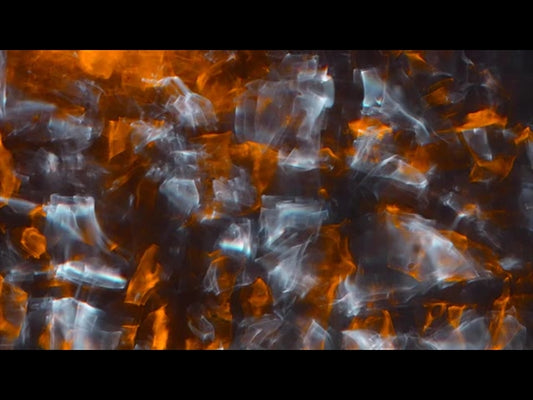 Diffraction Orange Crystals