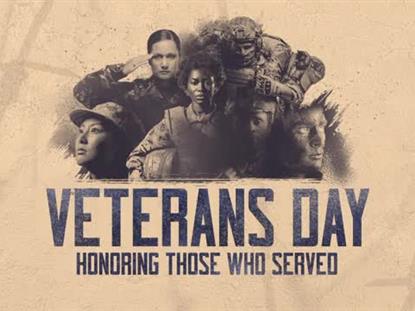 For Our Veterans Veterans Day Motion