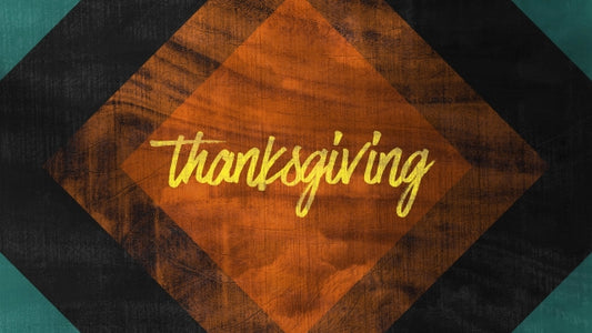 Woodgrain Clouds Thanksgiving