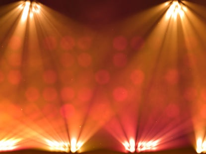 Stage Lights Orange