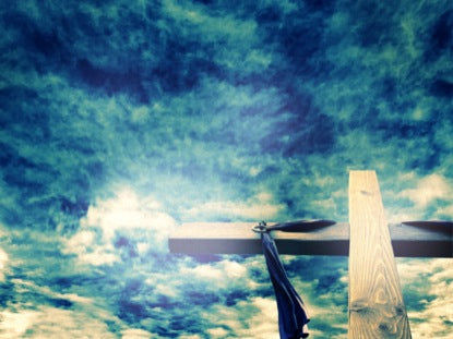 Draped On Cross-4
