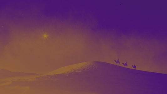 Amber Christmas Wisemen