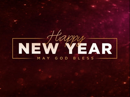 New Year Sparkle Happy New Year