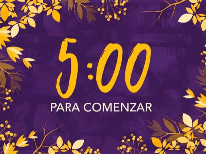 Autumn Breeze Countdown Spanish