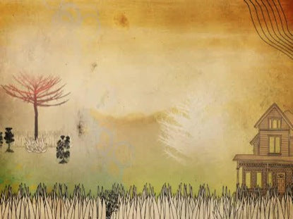 Painted Paper House