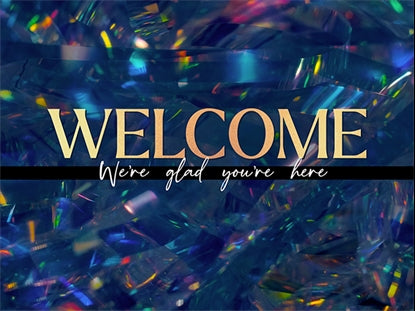 Christmas Tinsel Welcome