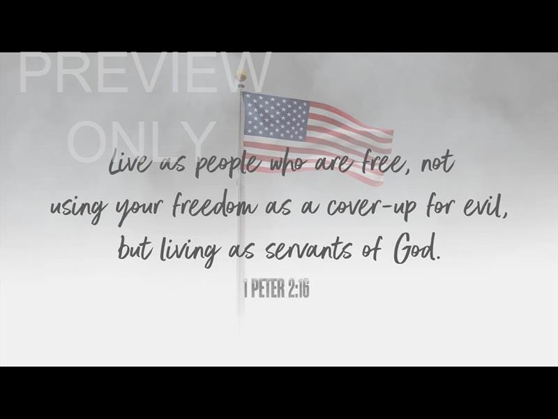 Independence Scripture Still