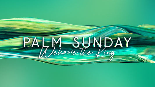 Gradient Paint Palm Sunday Still