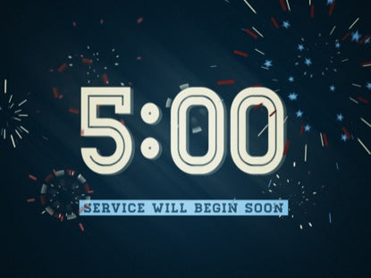 Fun Fireworks Countdown