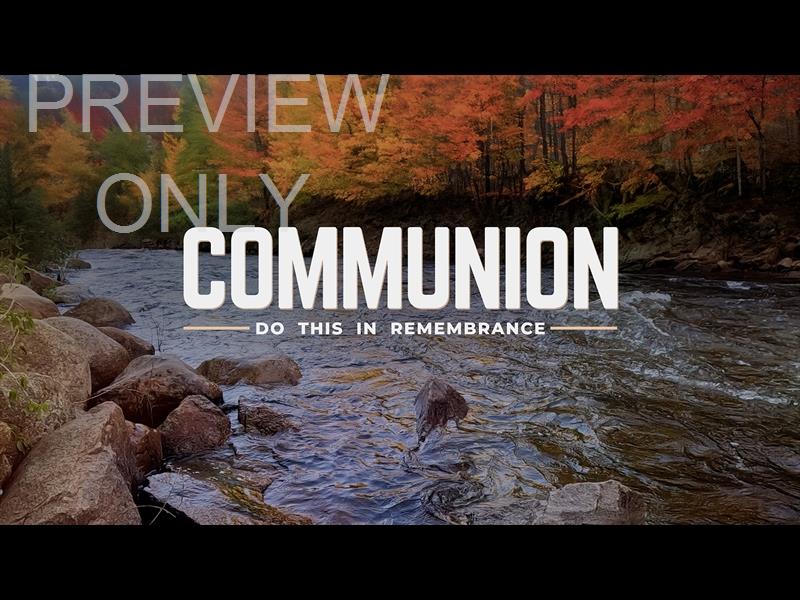 Northwest Fall Communion Still