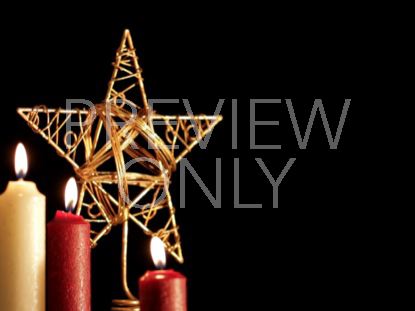 Christmas Star Candles