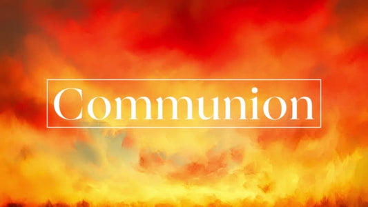 Pentecost Blaze Communion