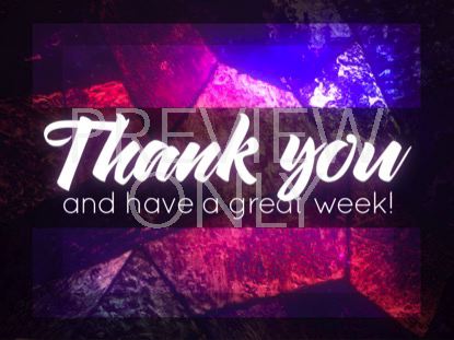 Stained Glass Closing Still