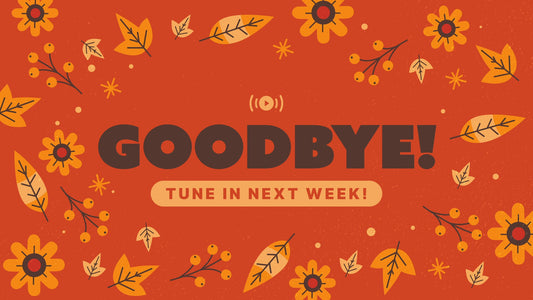 Thanksgiving Leaves Exit Stream Still