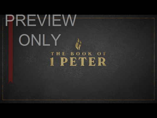 1 Peter - Black Still