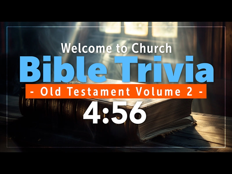 Old Testament Trivia Countdown - Volume 2