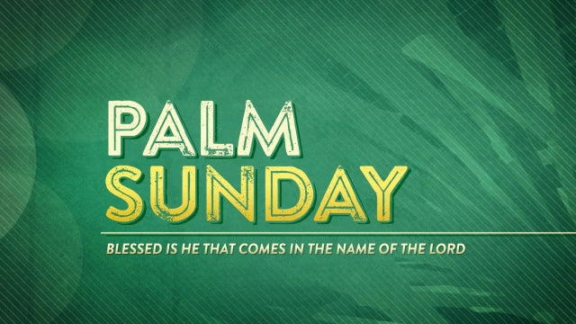 Palm Sunday Branches Title