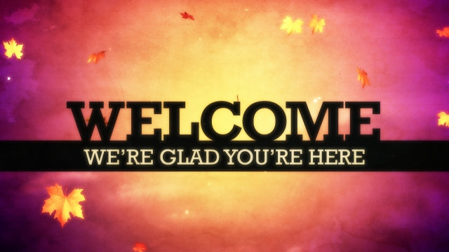 Clouds And Leaves Welcome