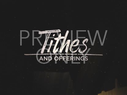 Winter Light Tithes Offering