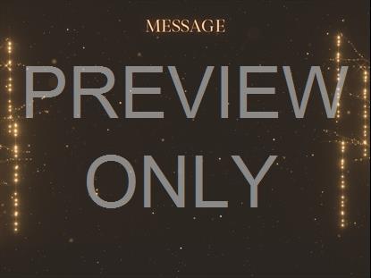 Christmas Gold Message