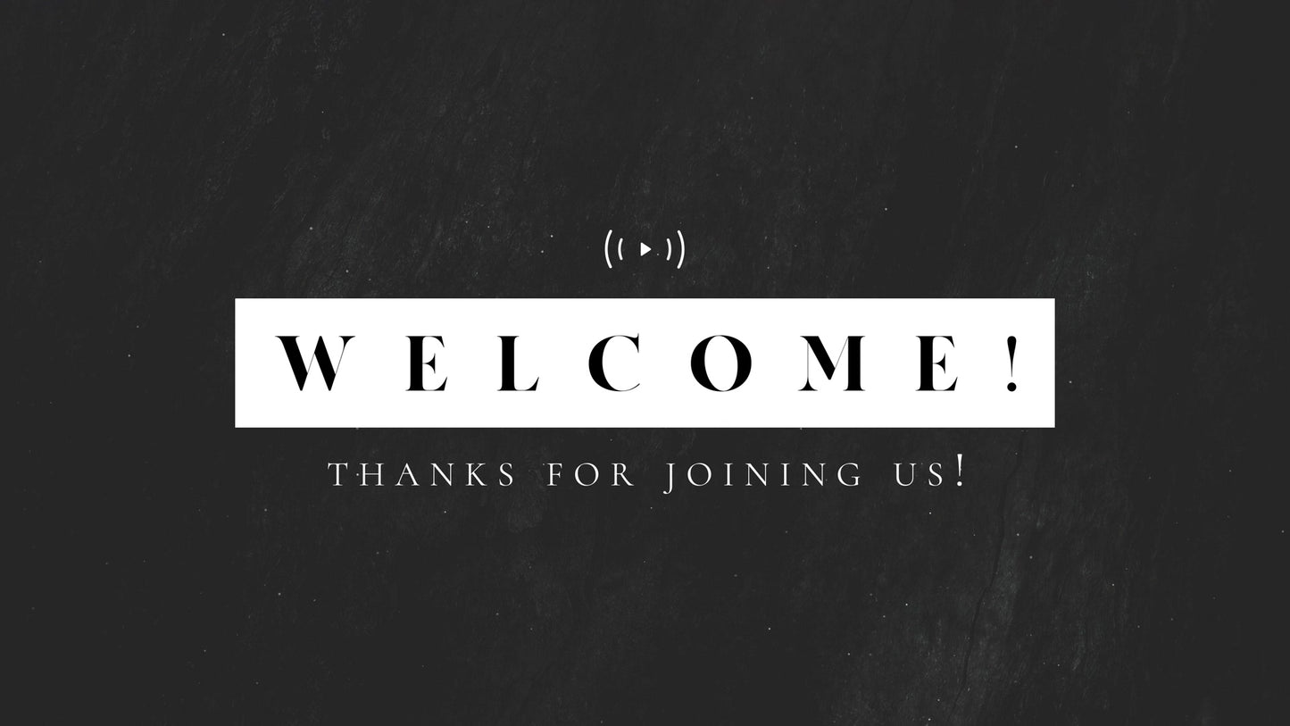 Dark Surface Welcome Stream Still