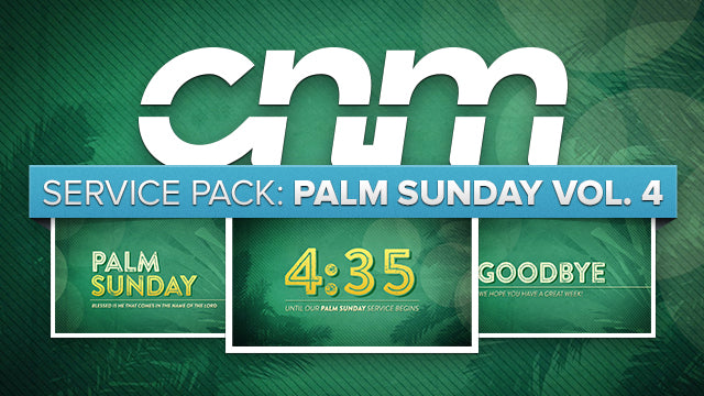 Service Pack: Palm Sunday Vol. 4