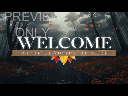 Thankful Autumn Welcome Still