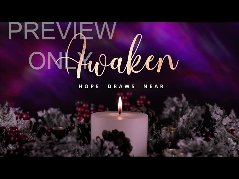 Advent Wreath Awaken Still