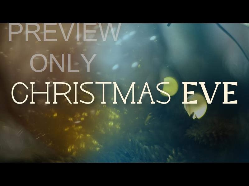 Bright And Beautiful Christmas Eve Still