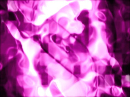 Pixel Warp Purple