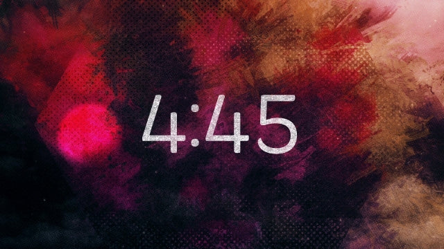 Painted Flowers Countdown