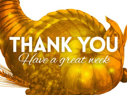 Thanksgiving Closing Motion