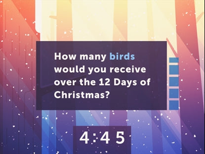 Christmas Trivia Countdown 1