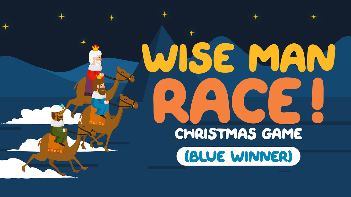 Wise Man Race! Christmas Game