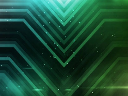 Intersect Blue Green